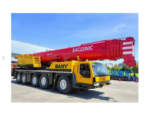 Sa-ny usado de alta eficiencia 220T terreno abrupto grúa móvil montada en camión usada con piezas de repuesto para la venta - Product Image 5