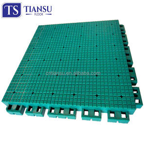 Terrains extérieurs de badminton et de pickleball Revêtement de sol TPV Carreaux de sol à emboîtement Carreaux pour sports de - Product Image 6