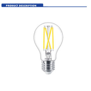 Ampoules <span class=keywords><strong>LED</strong></span> en verre <span class=keywords><strong>PHILIPS</strong></span> MASTER MAS LEDBulb DT E27 E14 927 A60 B35 BA35 P45 E27 FR CL G Frosted Clear Dim Dimmable Classique - Product Image 2