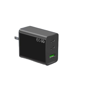 65W CE GaN Chargeur Multi Port PD Charge Rapide EU UK US Adaptateur Mural pour iPhone Samsung Huawei Ordinateur Portable - Product Image 1