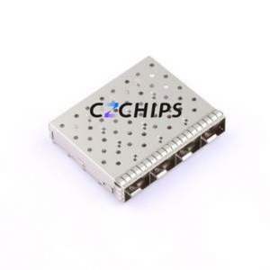 SFP 21692601 1X4Y+ Optical Module Connector Through hole Component (THT) Connector Case (Cage) SFP+ 4 - Product Image 2