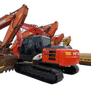 Excavatrice Hitachi ZX120 d'occasion haute performance, modèle 2024, 12 tonnes, moteur et transmission durables et stables, directement de l'usine, d'origine. - Product Image 1