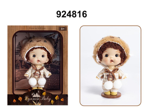 Poupée de dessin animé de 4 pouces en silicone et vinyle, réaliste, pour petite <span class=keywords><strong>fille</strong></span>, jouet reborn - Product Image 6