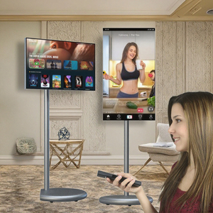 Televisor Inteligente Portátil Todo en Uno de 27 Pulgadas con Batería Integrada sobre Ruedas, Monitor con Pantalla Táctil Google Edla para Exteriores - Product Image 1
