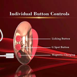 Yumurta atlama çok frekans güçlü titreşimli dil yalama kadın Flirting tor flört yetişkin oyuncak gül seks oyuncak - Product Image 4