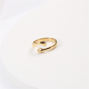 Anillos Ajustables de Acero Inoxidable para Mujer, con la Inscripción 'No Tanish', '<span class=keywords><strong>Mejor</strong></span> Amiga', '<span class=keywords><strong>Mi</strong></span> Amor y Luz', 'Abrazo Celestial' - Product Image 2