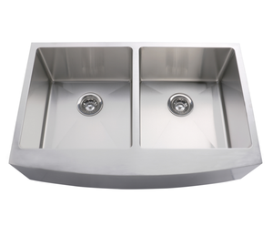 AD-R3320 d'évier moderne à double cuvette, fait à la main, certifié Malaisie CUPC - Product Image 1