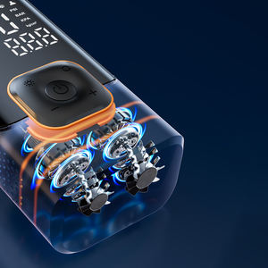 150PSIポータブルカータイヤインフレーター11.1V 4500mAhバッテリー駆動エアコンプレッサーLEDディスプレイ緊急灯自動シャット - Product Image 4