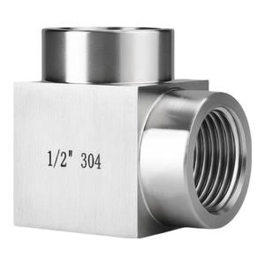 Coude en acier inoxydable 1/2 pouce 304, raccord de tuyauterie à filetage interne pour l'eau, l'huile et l'aération - Product Image 3