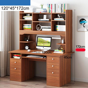 Nhà Máy Giá Ergonomic Bàn Cho Trẻ Em Học Hiện Đại Bảng Với Kệ Bàn Máy Tính Gỗ - Product Image 3