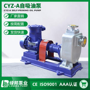 Pompe à huile centrifuge horizontale auto-amorçante CYZ-A 60Hz antidéflagrante 10HP avec roue en cuivre 6 pouces basse pour utilisation avec l'eau simple - Product Image 5