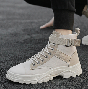 New Trendy <strong>Outdoor</strong> Cool Work Boots Size 39-44 High Top <strong>Basketball</strong>-style Casual <strong>Shoes</strong> for Men - Product Image 4