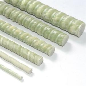 Barres d'armature en FRP SU, barres d'armature en fibre de verre, barres d'armature en GFRP de 28 mm pour la construction - Product Image 1