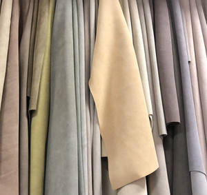 Stock Colorful Eco-Friendly Real Natural <strong>Calf</strong> Split Suede <strong>Leather</strong> for Bags Shoes Furniture Handbags Jackets Etc - Product Image 6