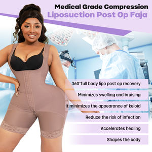 Gaine Amincissante Faja à Haute Compression Post-Opératoire et Post-Partum Ceinture Colombienne <span class=keywords><strong>Ventre</strong></span> <span class=keywords><strong>Plat</strong></span> Corset Minceur - Product Image 2