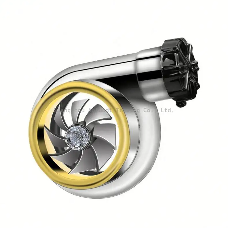 Mode Turbine Airconditioner Uitlaat Aromatherapie Auto Interieur Gepersonaliseerde Aluminium Aroma Diffuser Decor