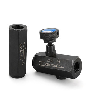 Ống Thủy Lực Loại Van Tiết Lưu KC CIT Series KC-02 1/4 KC-03 3/8 KC-04 1/2 KC-06 3/4 Van Điều Khiển Lưu Lượng Van Điều Tiết - Product Image 3