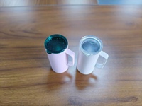 Nouveau design – Mini thermos transfrontalier avec porte-clés, sac mignon rose, cadeau, pendentif tasse à eau, pendentif portable, petite tasse à vin