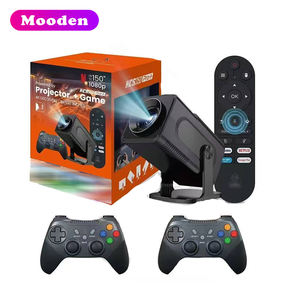 HCS350 Pro + <span class=keywords><strong>Projecteur</strong></span> de jeu 3D HD Consoles de jeux vidéo rétro portables 20000 jeux <span class=keywords><strong>Projecteur</strong></span> de jeu pour système <span class=keywords><strong>TV</strong></span> Android WIFI6 - Product Image 3