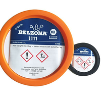 ZY98 Belzona 1111 1kg Résine époxy bi-composants, kit de pâte adhésive de construction pour la réparation des métaux