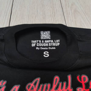 Kaos T-<span class=keywords><strong>shirt</strong></span> Sirup Batuk Berkualitas Tinggi, BANYAK STOK, 100% Katun, Model Klasik, Bahu Longgar, Sablon Sirup Batuk, Kaos Pria - Product Image 6