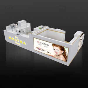 Hiện đại đặc biệt tùy chỉnh sản phẩm các tông sàn hiển thị mỹ phẩm đứng <span class=keywords><strong>kiosk</strong></span> cho trung tâm mua sắm - Product Image 3