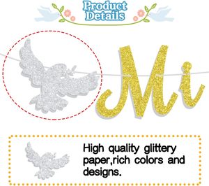 Mi Confesión Banner, Primera Comunión Española, Primer Cumpleaños Religioso, Decoración <span class=keywords><strong>para</strong></span> Fiesta de Bautizo y Baby Shower - Product Image 5