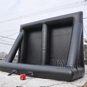 Écran de projection gonflable portable géant de 34 pieds pour fêtes, cinéma en plein air, projection de films en extérieur, cinéma drive-in - Product Image 6