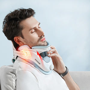 पुनर्वास उपचार घर देखभाल गर्दन ब्रेस समर्थन समायोज्य ग्रीवा स्ट्रेचर कशेरुका कर्षण उपकरण नरम - Product Image 2