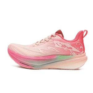 Chaussures de course professionnelles mi-montantes 2026 pour hommes, avec plaque en carbone véritable, légères et amortissantes, baskets de sport - Product Image 3