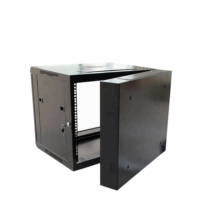 Network Rack Cabinet 4U 6U 9U 12U 15U Wall Mounted Cabinet Double Doors Type Network Cabinet
