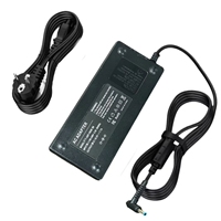 Adaptateur d'alimentation pour ordinateur portable 120W19.5V6.15A Slim Blue Tip, chargeur de remplacement compatible avec HP OMEN 15 Pavilion Gaming ENVY 15Notebook