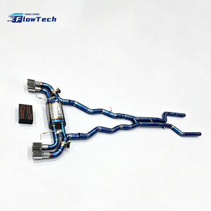 Sistema de Escape Catback de Titanio Valvetronic de Alto Rendimiento para BMW M8 F92 S63 4.4T V8 Twin Turbo, Actualización Ligera - Product Image 5