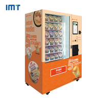 Distributeur automatique intelligent 24h/24 de nouilles instantanées avec paiement par code QR, machine distributrice de nourriture chaude
