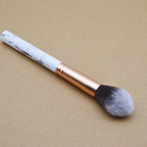 Large Marble Highlighter Brush 3.5cm Synthetic Fibers Plastic Handle Cheek <b>Makeup</b> <b>Tool</b> - Product Image 3