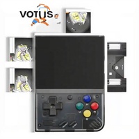 Console de jeu portable Miyoo Mini Plus+ avec écran IPS de 3 pouces, Wi-Fi, 10000 jeux intégrés, batterie de 3000 mAh, lecteur de jeux rétro portable