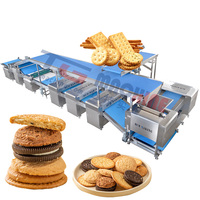 Ligne de production de machine à biscuits durs industriels à grand rendement