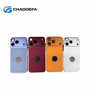 Kit de conversion DIY pour iPhone 15 Pro Max, mise à niveau vers 18 Pro Max, verre arrière, cadre métallique, assemblage complet avec petites pièces - Product Image 2