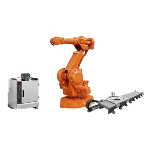 Máquina de soldadura, brazo de <span class=keywords><strong>Robot</strong></span> Industrial de 6 ejes, <span class=keywords><strong>Robot</strong></span> de soldadura IRB 2400 con gabinete controlador IRC5 para piezas de marco de asiento de coche - Product Image 3