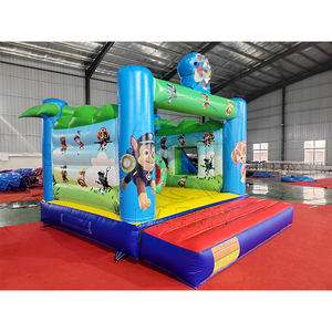 Castillo Inflable con Tobogán para Niños, Diseño de Perro Bombero, Ideal para Fiestas de Cumpleaños - Product Image 3