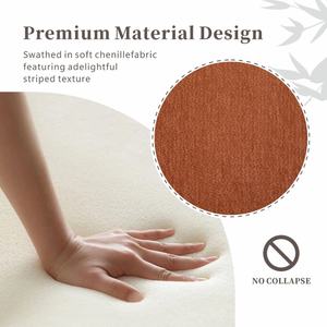 Fauteuil d'appoint portable surdimensionné moderne, fauteuil simple sans ossature, fauteuil en chenille, fauteuil confortable pour la <span class=keywords><strong>lecture</strong></span>, fauteuil de salon profond pour la maison ou le bureau - Product Image 4