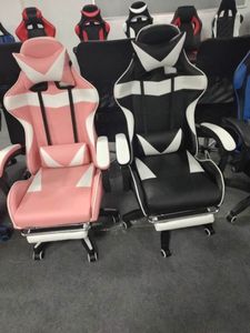 Chaise de jeu ergonomique pour la maison et le <span class=keywords><strong>bureau</strong></span>, vente chaude 2026, inclinable, relevable, en acier inoxydable, rembourrée en cuir - Product Image 6