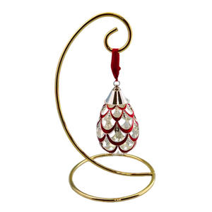 Custom Metal <b>Christmas</b> Hanging Ornament Holder Tabletop Stand Lantern Hook Ornament Display Stand - Product Image 1