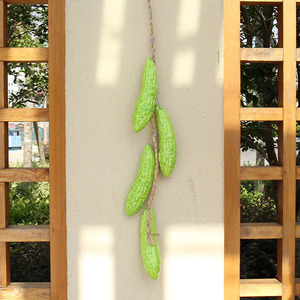 Simulazione frutta e verdura stringa all'ingrosso fattoria decorazione appesa aglio pepe di mais M - Product Image 5