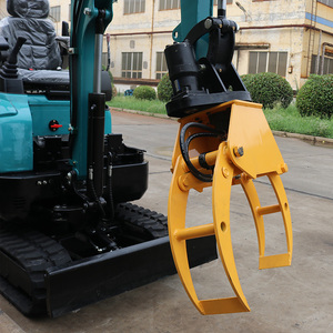 Attachement de mini-pelle Grabber en bois Grappin Produit efficace pour les travaux de construction et de démolition - Product Image 3