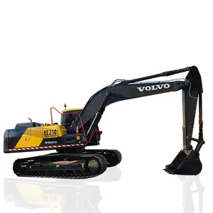 21Ton Digger Used Volvo EC210 210 EC240 Excavator Hydraulic Pump Crawler Construction Engineering Machine With Low Price On Sale