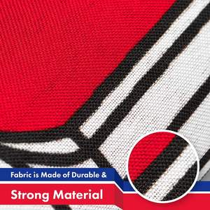 ธงกัมพูชาธง3X5ฟุตแบนเนอร์โพลีเอสเตอร์พร้อมห่วงทองเหลืองสีสันสดใส - Product Image 2