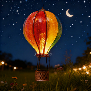 <span class=keywords><strong>Led</strong></span> treo đèn lồng năng lượng mặt trời vườn ánh sáng không khí nóng bóng thiết kế ngoài trời năng lượng mặt trời đèn không thấm nước kim loại năng lượng mặt trời Vườn ngọn lửa đèn - Product Image 4