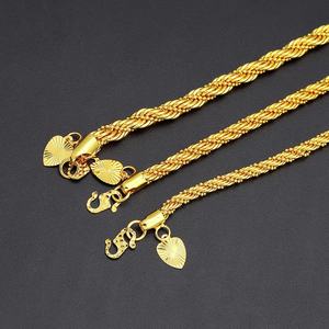 Bracelet plaqué or 24 carats Jxx, bijoux tendance pour femmes, chaîne torsadée ornée de zircons, best-seller - Product Image 2