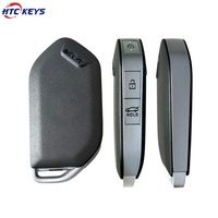 Coque de clé intelligente de remplacement pour voiture K-ia, 3 boutons